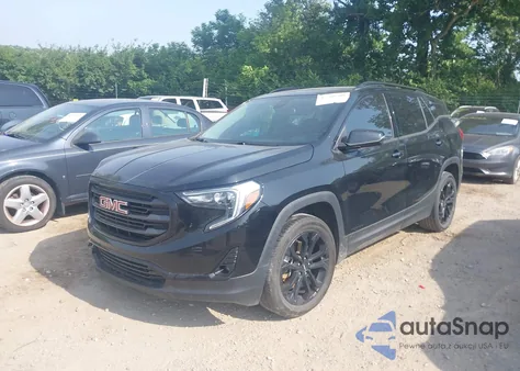 2020 GMC Terrain Awd Slt z USA, uszkodzony, nr VIN 3GKALVEX5LL198312